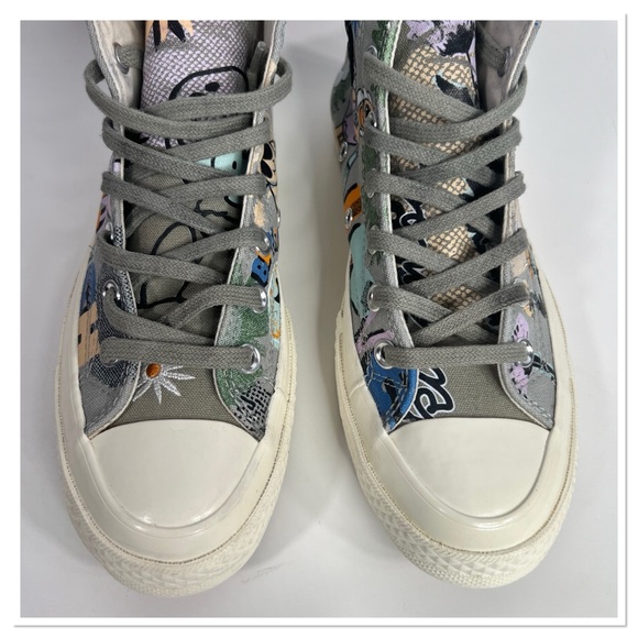 Converse Chuck Taylor All Star 70 Hi Floral Much Love Slate Egret M 5.5 / W 7.5 - Picture 3 of 12